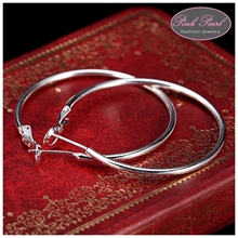 SILVER HOOP EARRINGS