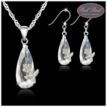 TEARDROP CRYSTAL SET